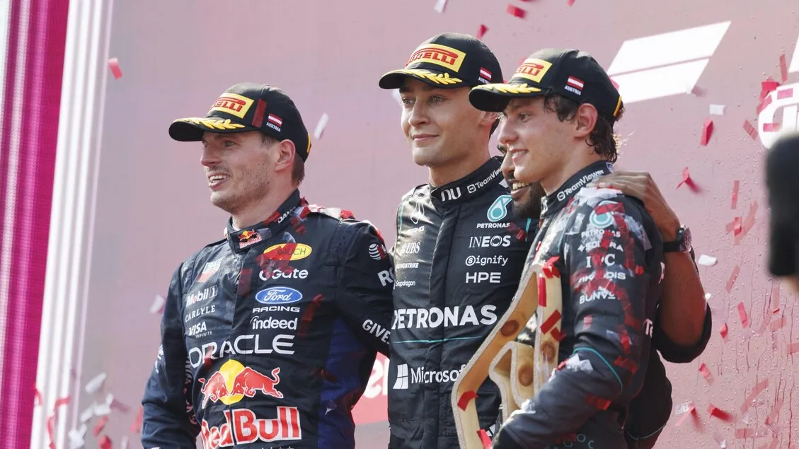 Russell Vince Vettura in Austria, Ferrari al Settimo Cielo