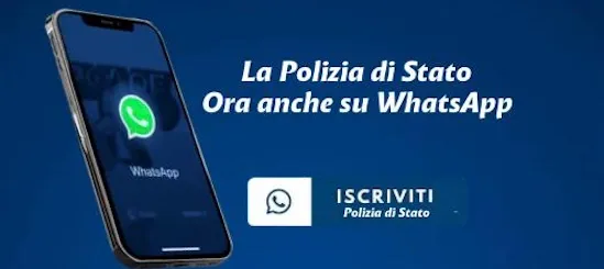Polizia di Stato: WhatsApp, un nuovo canale per i cittadini