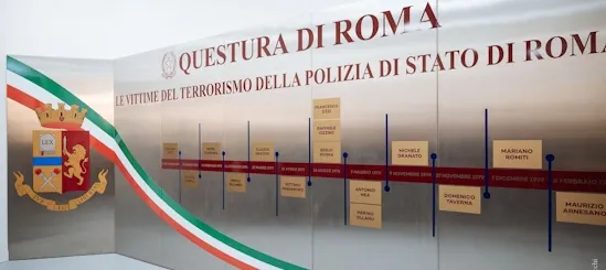 Questura di Roma: Inaugurazione del ‘Muro della Memoria’ per le Vittime del Terrorismo