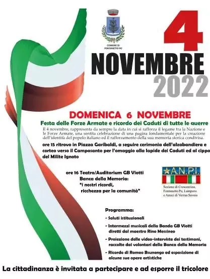 Festa delle Forze Armate: Programma Dettagliato