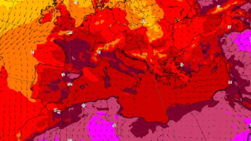 Ondata di Caldo e Temporali in Europa: Allarme per Temperature Record e Nubifragi
