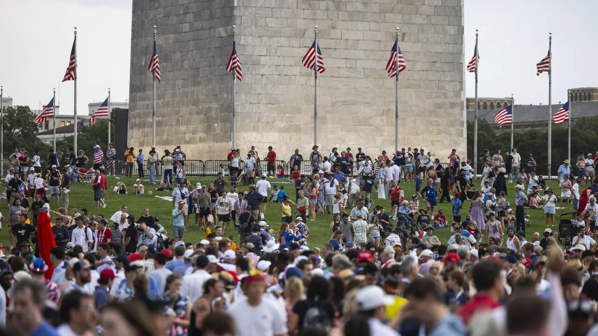 4 Luglio: Evacuazione e Temporale a Washington