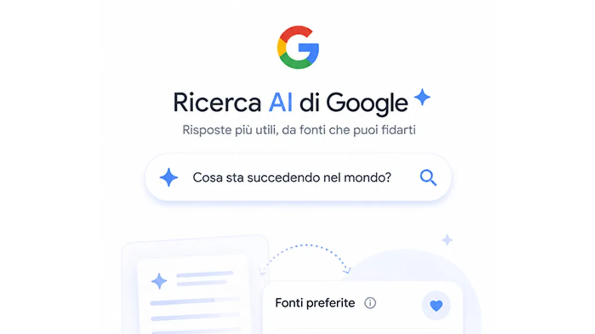 Google Sceglie ANSA.it come 'Fonte Preferita' per le Fonti di Informazione