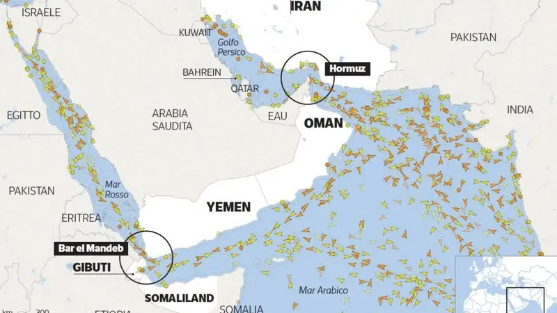 Iran: Strategia di Hormuz e Bab el-Mandeb, la Sfida Geopolitica