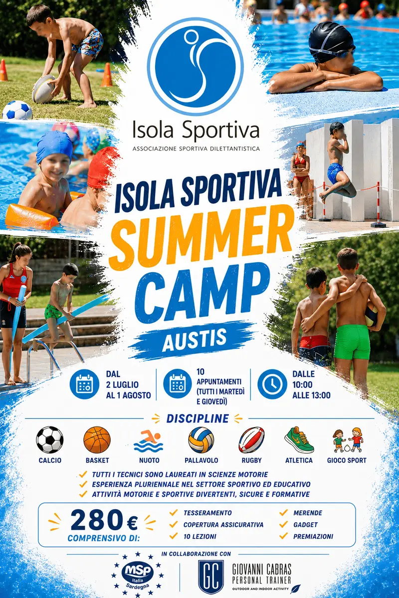 Summer Camp Piscina 2026: Iscrizioni e Pagamenti