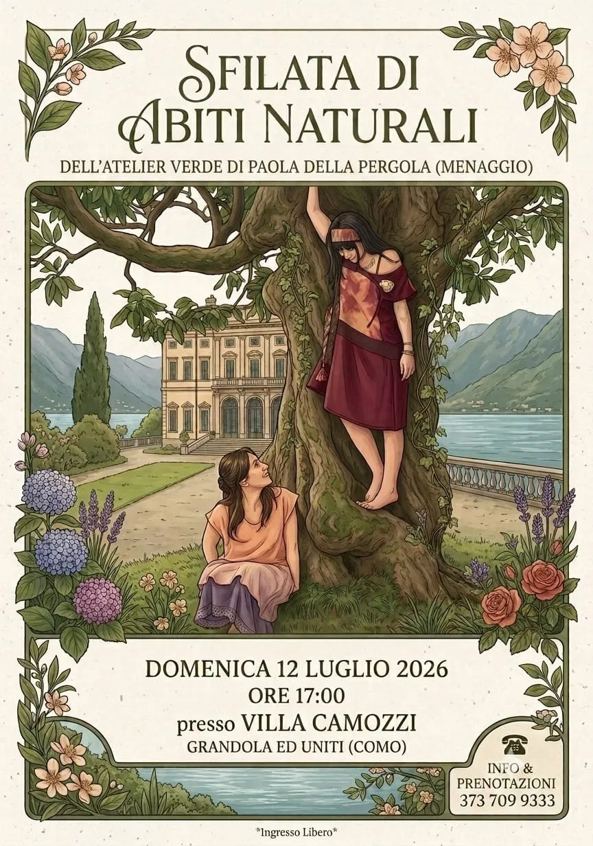 Sfilata di Moda: Abiti Naturali a Villa Camozzi