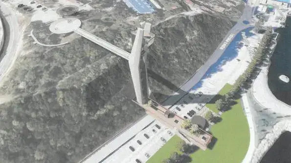 Capodistria, Slovenia: Progetto per Ascensore Panoramico tra Giusterna e Monte San Marco