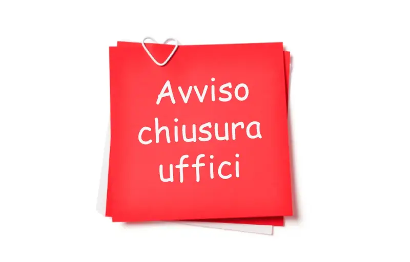 CHIUSURA UFFICI COMUNALI