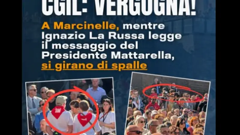Contestazione a Marcinelle: La Cgil critica La Russa, Meloni denuncia "disprezzo"