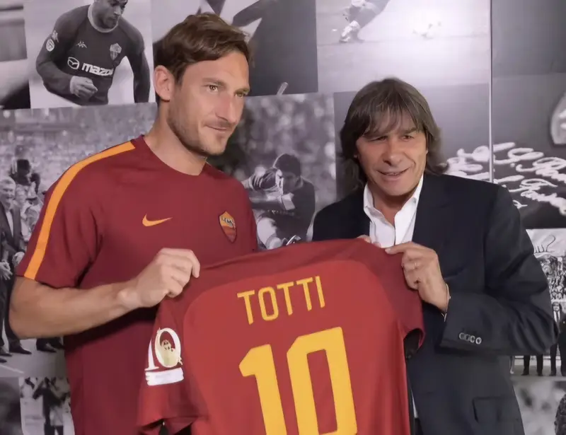 Conti Commemora il Primo Gol di Totti: 'Sei la Storia della Roma'