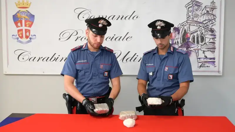 Reana del Rojale: Sequestrato Stupefacente Nascosto in Area Boschiva