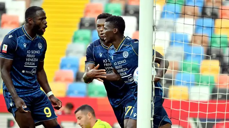 Udinese Elimina il Venezia ai Quarti di Coppa Italia: Doppietta di Bayo