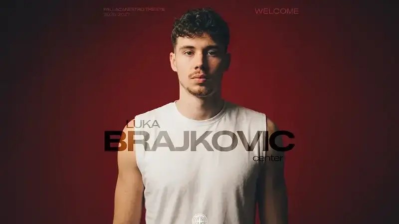 Pallacanestro Trieste Rinforzata: Arrivo di Luka Brajković
