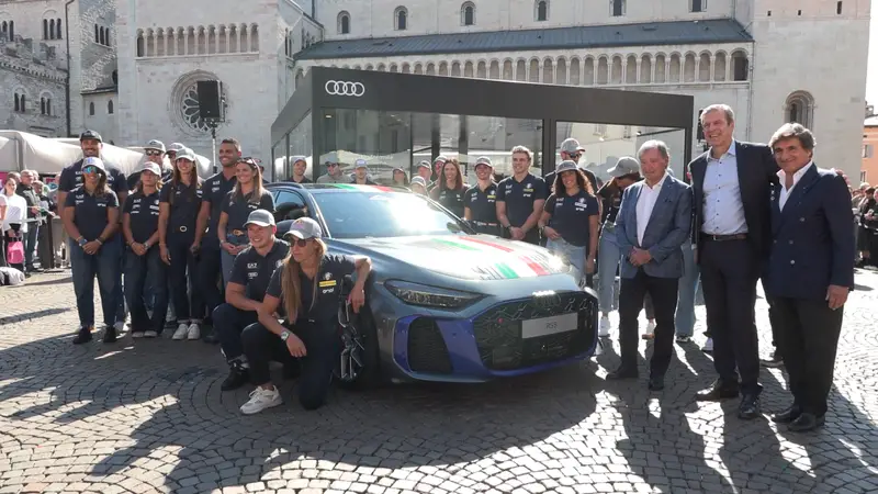 Audi al Festival dello Sport: la R26 e il Ponte tra Formula 1 e Sport Invernali