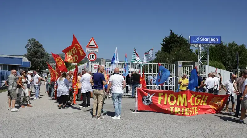 StarTech: Operai in Corteo a Trieste per Difendere i Lavori e Chiedere Risposte