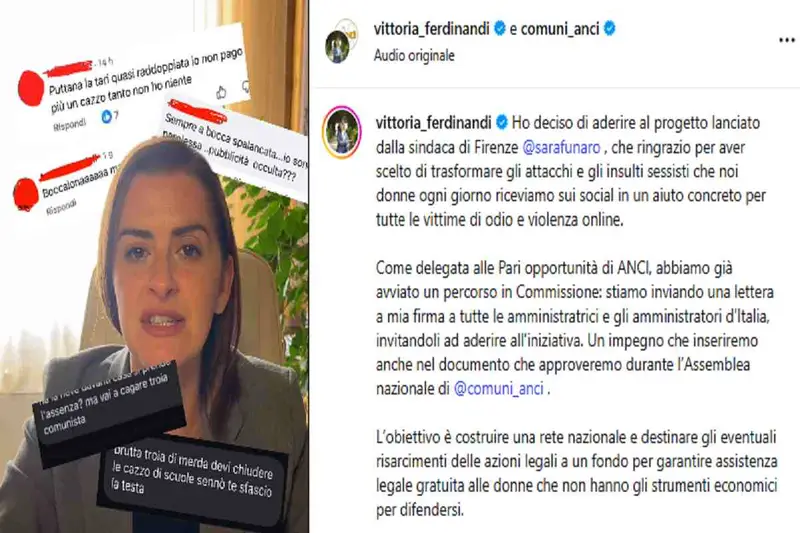 Sindaca di Perugia Condivide Messaggi D'Odio Ricevuti su Instagram