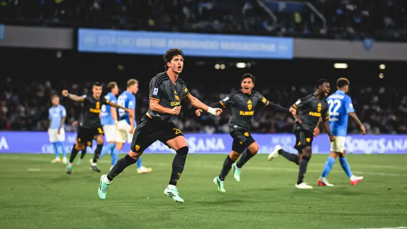 Roma-Napoli 3-3: Allegri espulso, riprende la Serie A