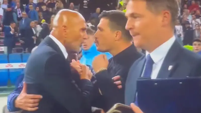 Spalletti e Pisacane si scontrano a Cagliari: rissa sfiorata e doppia espulsione