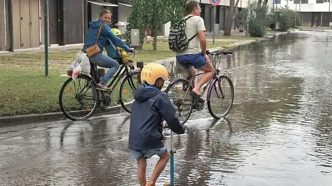Lignano: Inizia il Lavora per Contrastare gli Allagamenti a Pineta