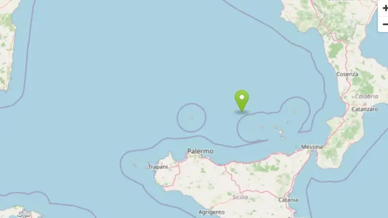 Terremoto a Palermo: Scosse Forti in Mare